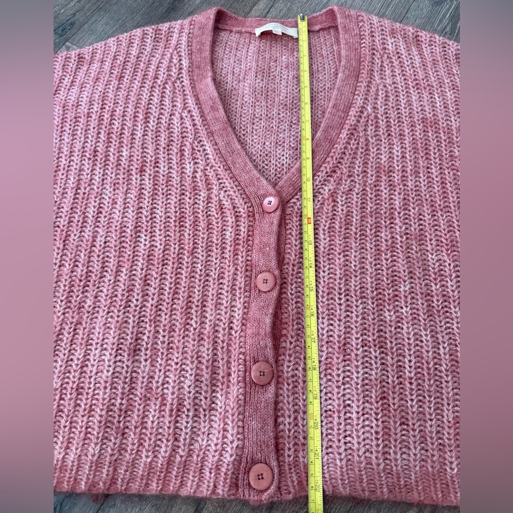Sezane Pink Women's Sweater Cardigan - Picture 9 of 10